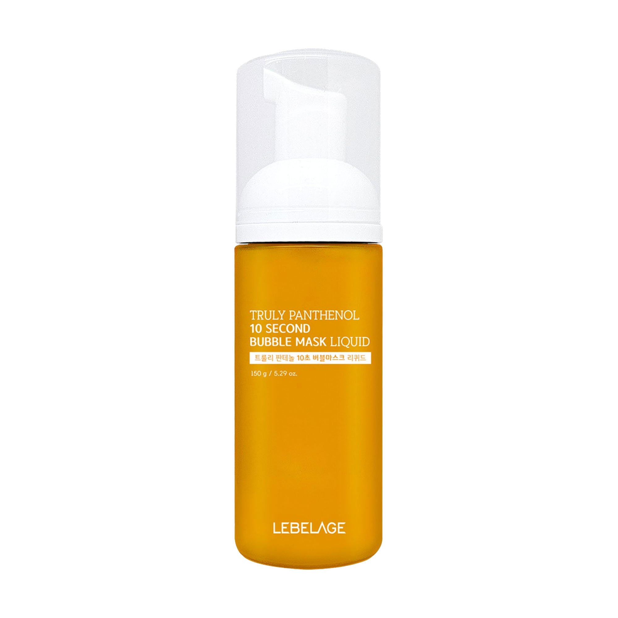 Піниста маска для обличчя Lebelage Truly Panthenol 10 Second Bubble Mask Liquid, 150 г